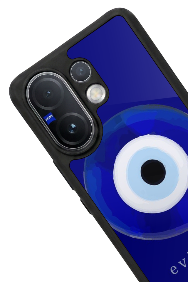Vivo V60 Uyumlu Nazar Tasarımlı Glossy Premium Kılıf
