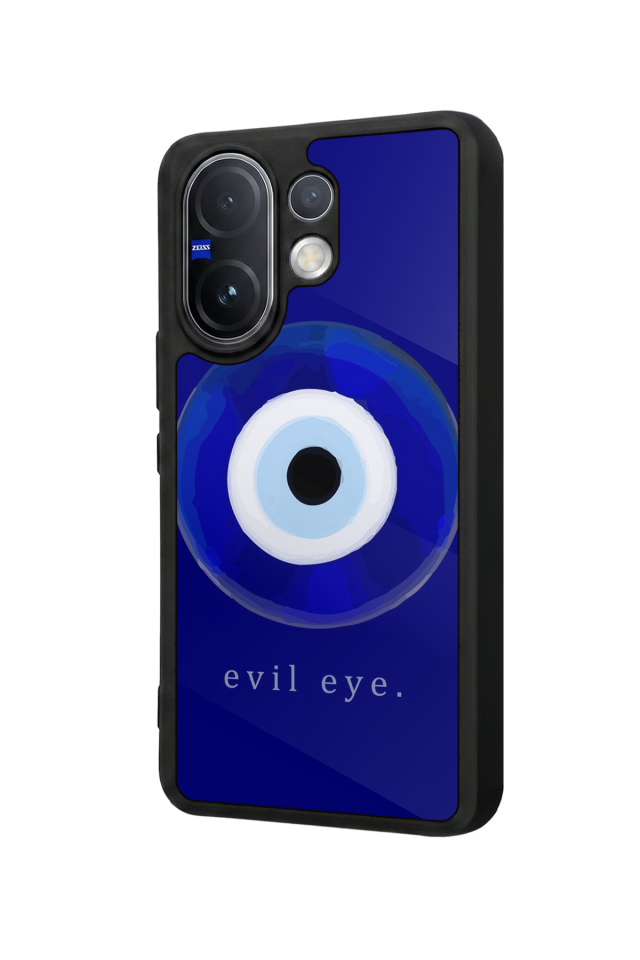 Vivo V60 Uyumlu Nazar Tasarımlı Glossy Premium Kılıf