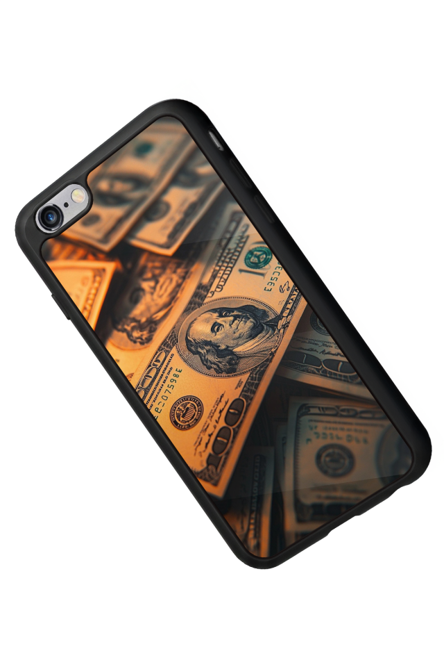 iPhone 6s Plus Uyumlu Para Tasarımlı Glossy Premium Kılıf
