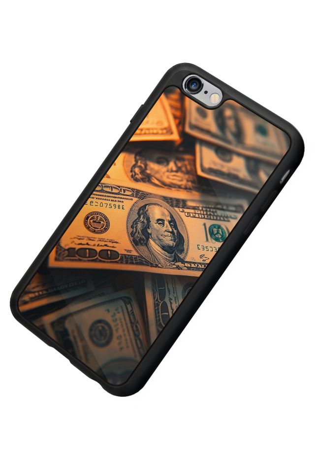 iPhone 6s Plus Uyumlu Para Tasarımlı Glossy Premium Kılıf