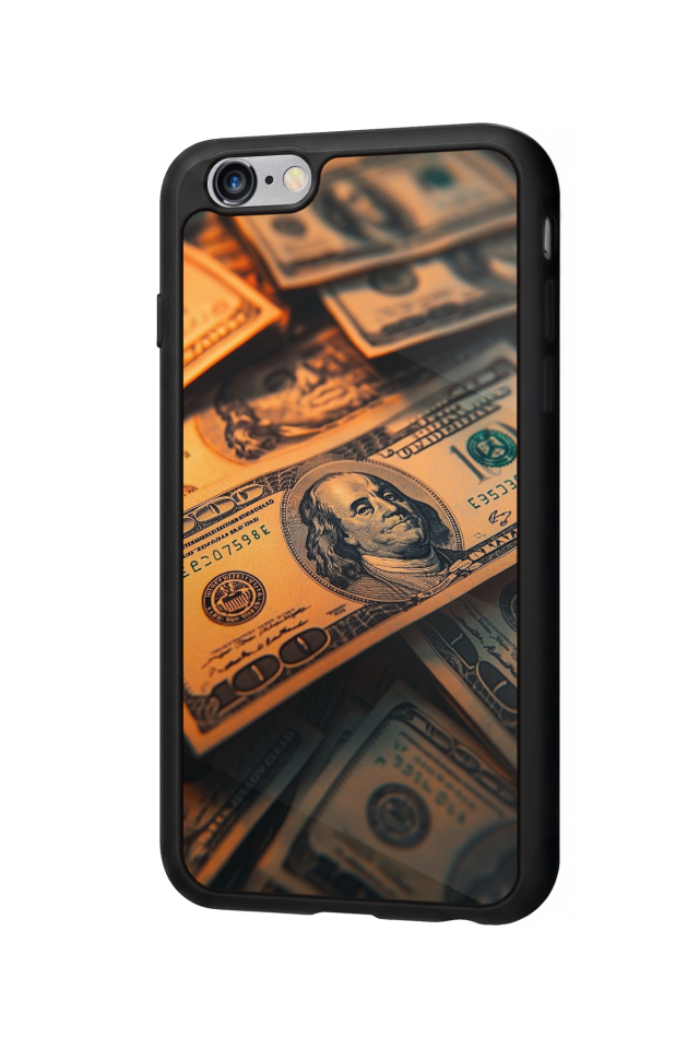 iPhone 6s Plus Uyumlu Para Tasarımlı Glossy Premium Kılıf