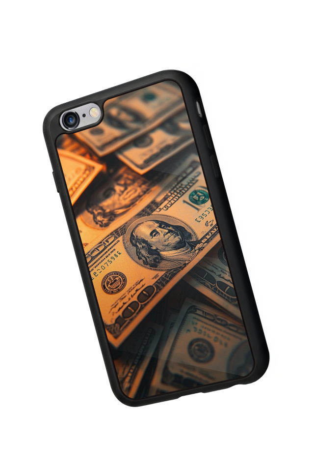 iPhone 6s Plus Uyumlu Para Tasarımlı Glossy Premium Kılıf