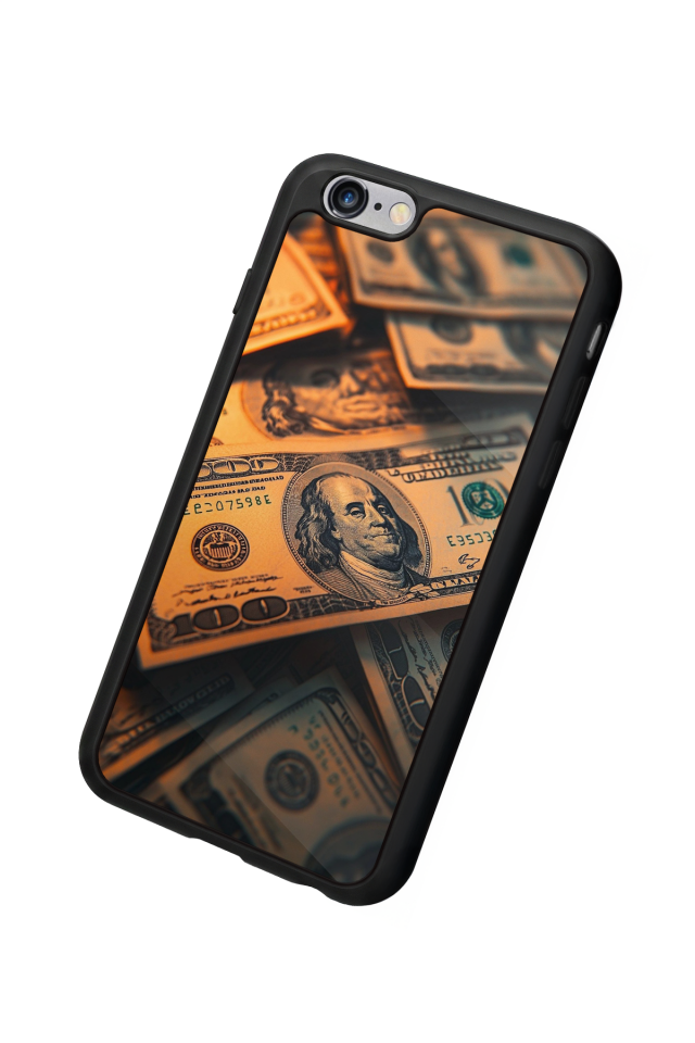 iPhone 6s Plus Uyumlu Para Tasarımlı Glossy Premium Kılıf
