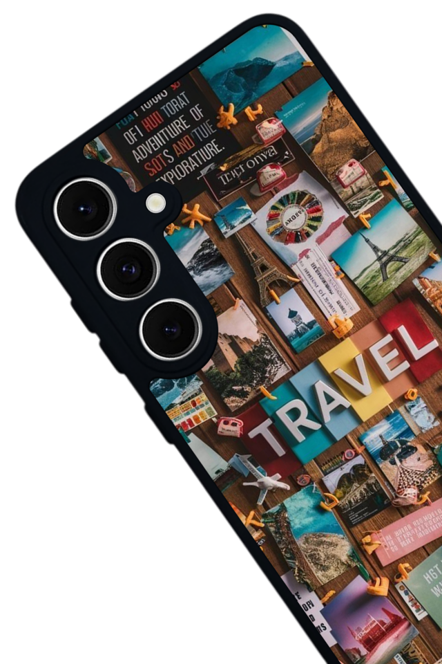 Samsung Galaxy S24 FE Uyumlu Poster Tasarımlı Glossy Premium Kılıf