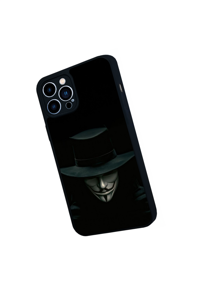 iPhone 13 Pro Max Uyumlu Vendetta Tasarımlı Glossy Premium Kılıf