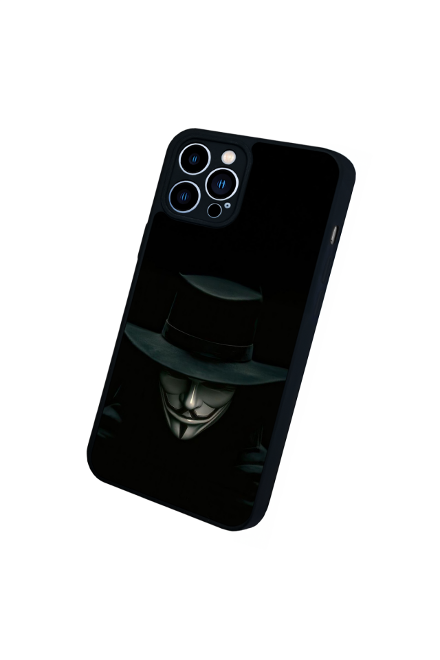 iPhone 13 Pro Max Uyumlu Vendetta Tasarımlı Glossy Premium Kılıf