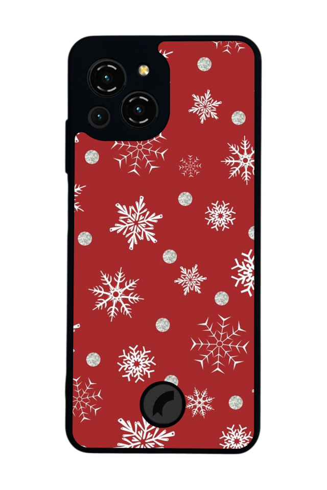Reeder S23 Pro Max Uyumlu Yilbasi Christmas Tasarımlı Glossy Premium Kılıf