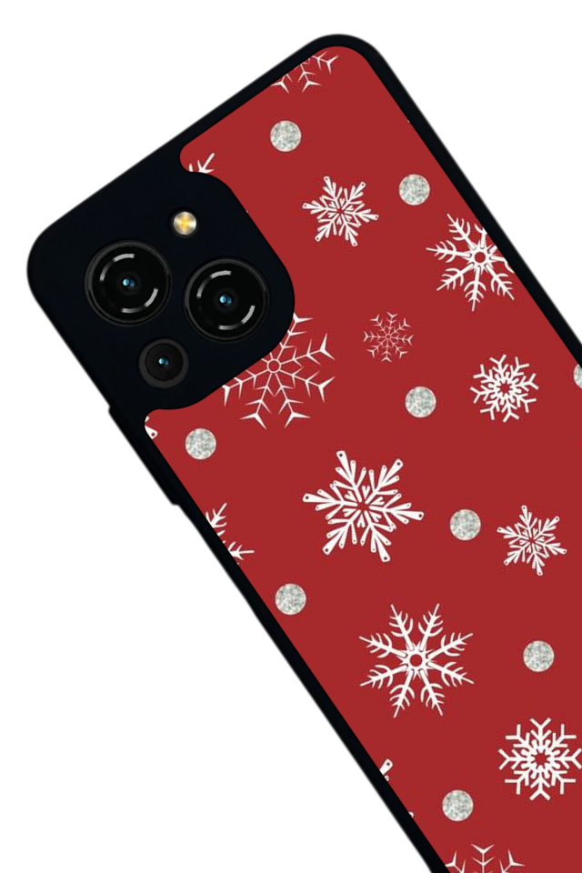 Reeder S23 Pro Max Uyumlu Yilbasi Christmas Tasarımlı Glossy Premium Kılıf