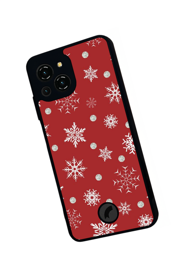 Reeder S23 Pro Max Uyumlu Yilbasi Christmas Tasarımlı Glossy Premium Kılıf