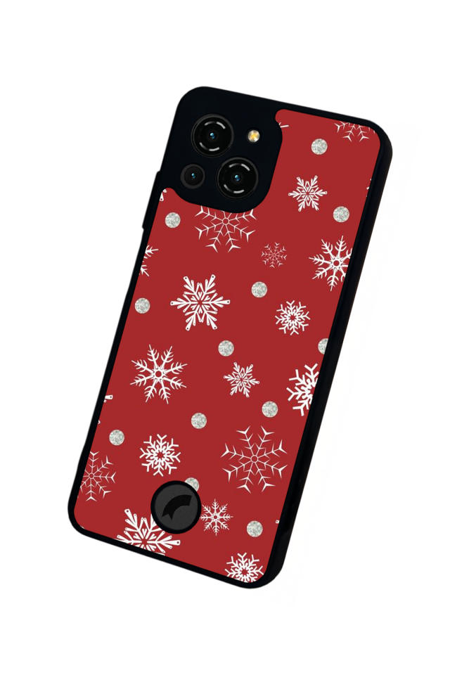 Reeder S23 Pro Max Uyumlu Yilbasi Christmas Tasarımlı Glossy Premium Kılıf
